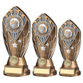 Bz~silv Diamond Column + Thank You Coach Disc & Plate (1in Cen)