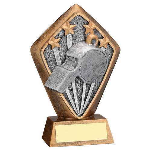 Brz~gold Diamond Holder With Referee Disc And Plate