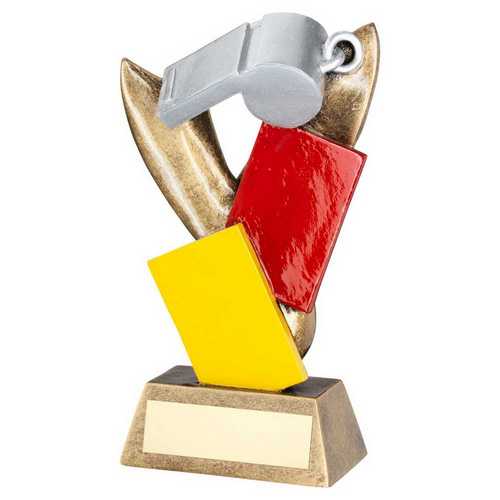 Silv~brz Referee Whistle With Red And Yellow Cards With Plate