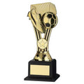 Gold~black Plastic Wembley Figure On Filled Base (1in Cen)