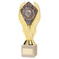 Gold Holder + Player Of The Month Disc & Cream Marble Trophy (1in Cen)
