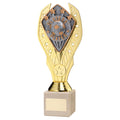 Gold Holder + Players' Player Disc & Cream Marble Trophy (1in Cen)