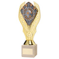 Gold Holder + Top Goal Scorer Disc & Cream Marble Trophy (1in Cen)