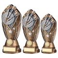 Diamond Column Darts Trophy — Bronze & Silver