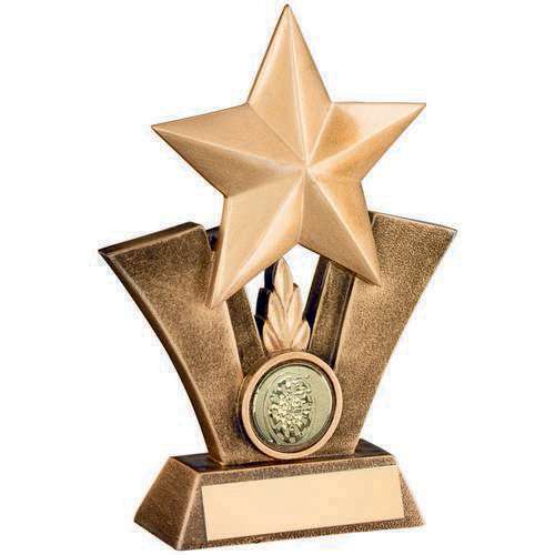 Star Darts Trophy — Bronze & Gold