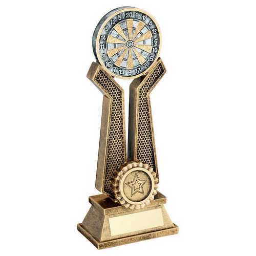 Twin Prong Dartboard Trophy