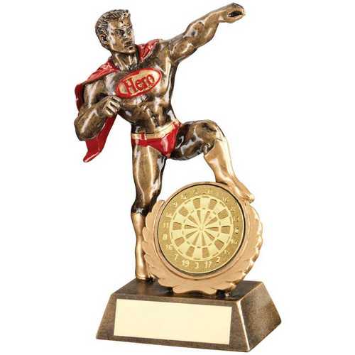 Male Hero Resin Darts Award