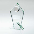 Jade Glass Pointed Dartboard Plaque