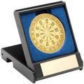 Gold Darts Insert Trophy in Black Box