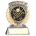 Pew~gold 5 Star Holder With Vinyl Pool~snooker Insert & Plate