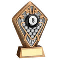 Brz~gold Diamond Holder With Pool Disc And Plate