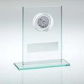 Jade~silver Glass With Pool~snooker Insert And Plate