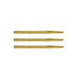 Unicorn Volute gold smooth steel-tip points, 42mm